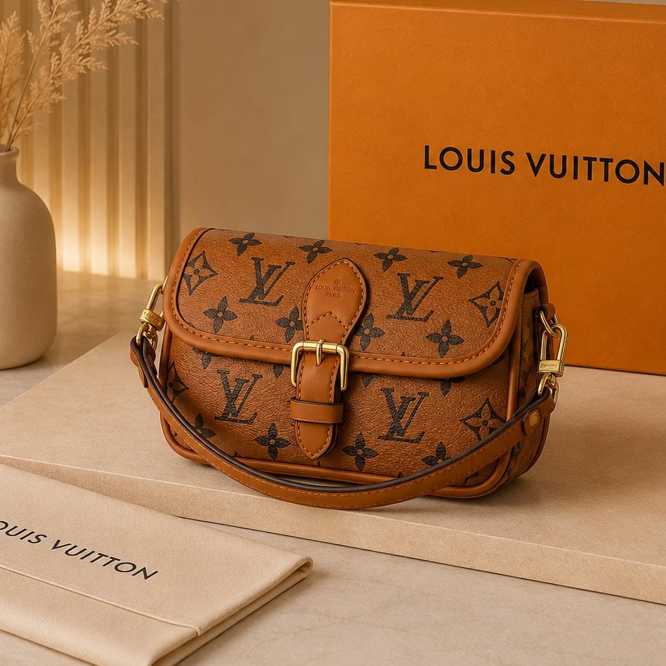 LV حقيبة ماستر كوبي مع بوكس وأوراق كفالة