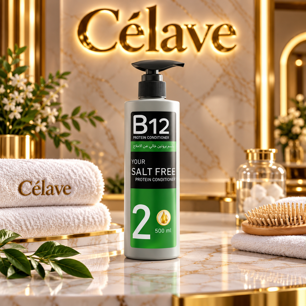 B12بلسم بروتين خالي من الاملاح من
