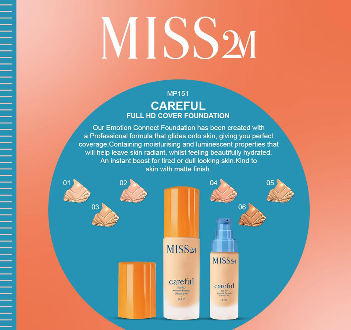 فاونديشن miss 2m