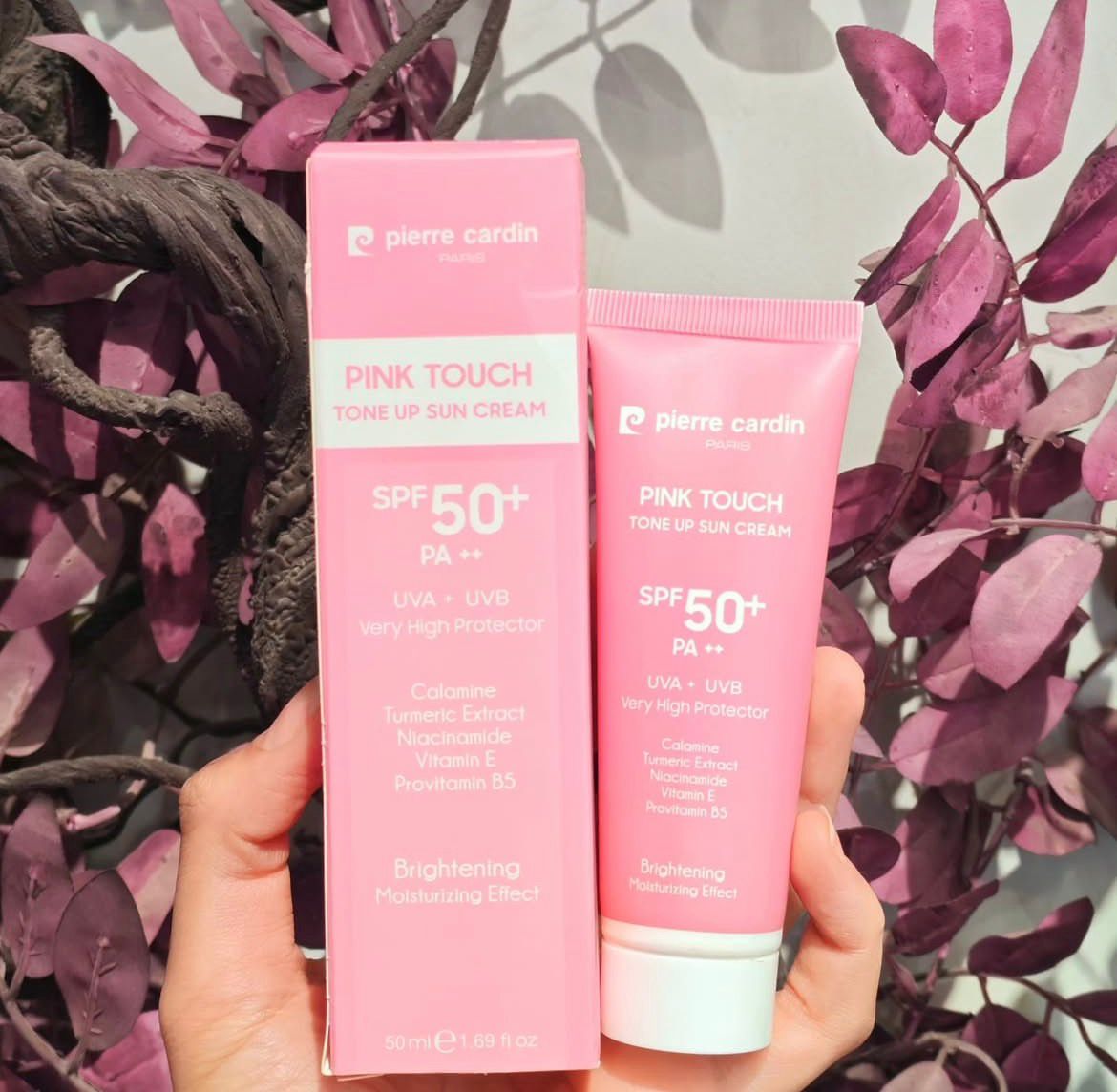 واقي الشمس لتألق ونضارة البشرة SPF 50 من بيير كاردان