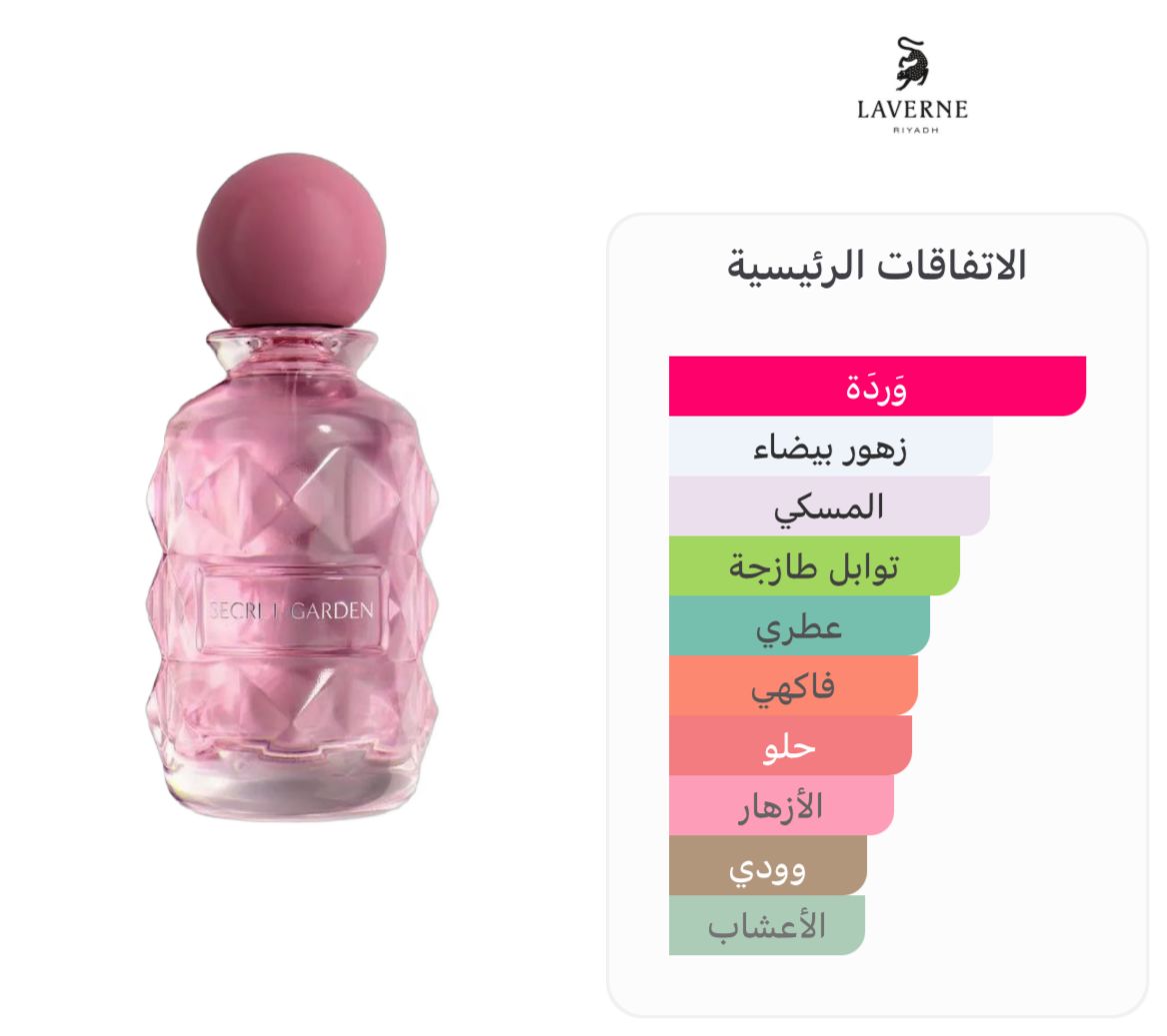 عطر سيكرت جاردن من من لافيرن