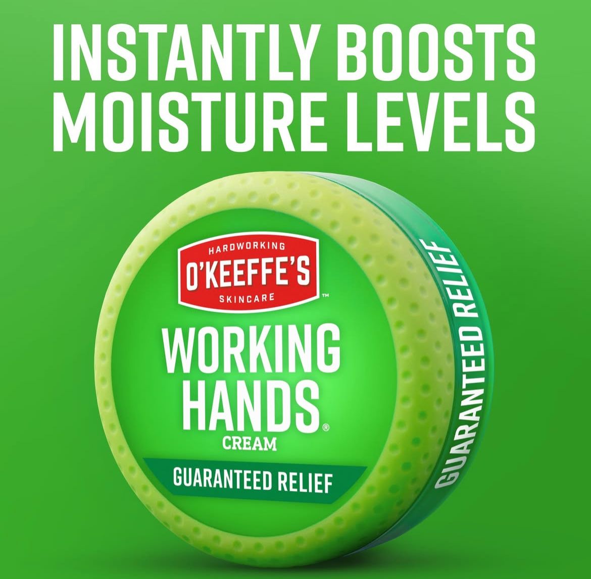 "O’keeffe’s working handكريم اليدين