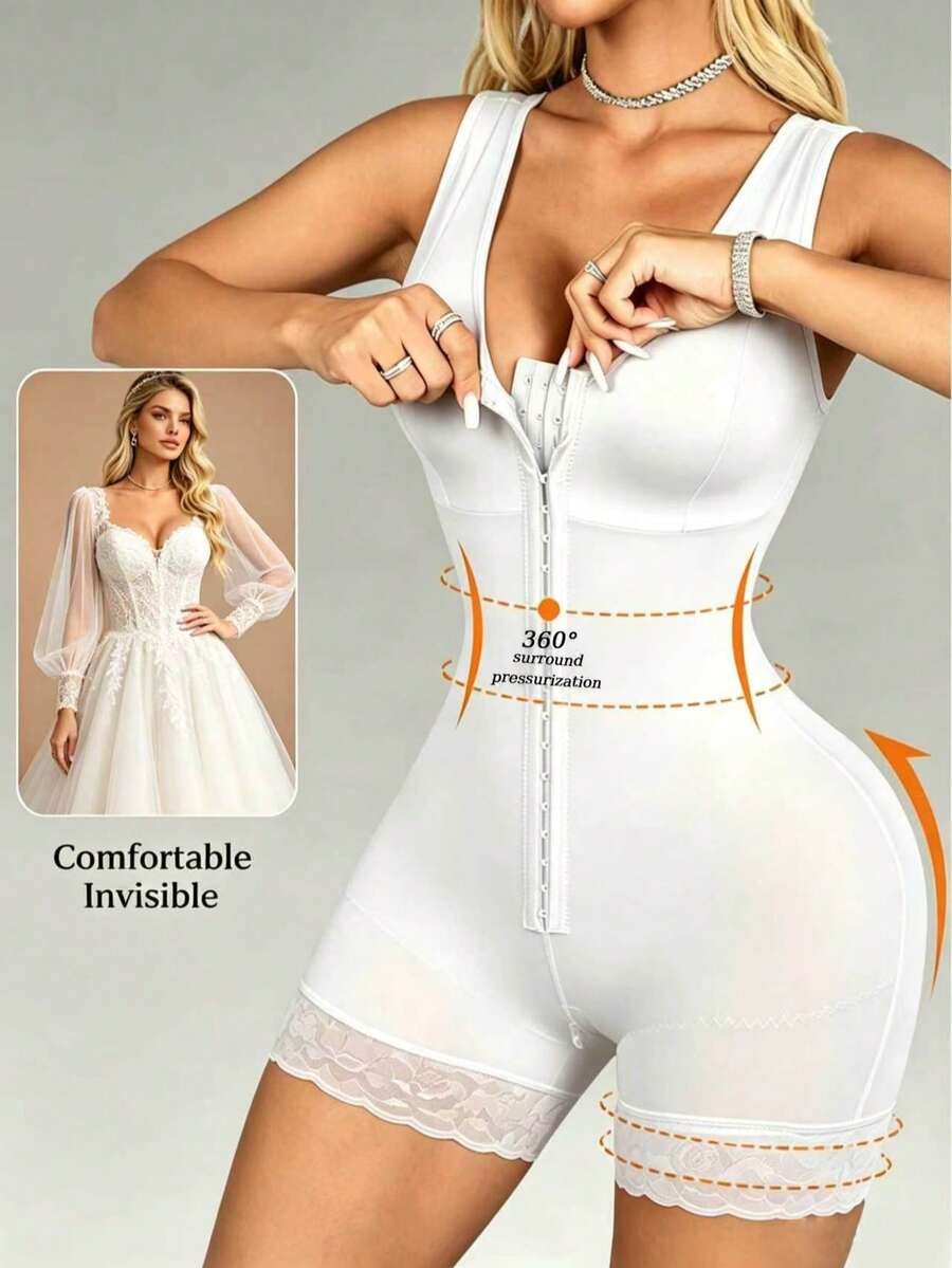 قطعة واحدة ملابس داخلية نسائية لتشكيل الجسم بالكامل لليوجا والارتداء اليومي بتصميم بسيط ومريح مع التحكم في البطن ورفع الخصر ورفع المؤخرة وتشكيل الصدر، بودي سوت بأزرار أمامية وحمالات كتف قابلة للتعديل وتصميم خصر عالي وملائمة ضيقة