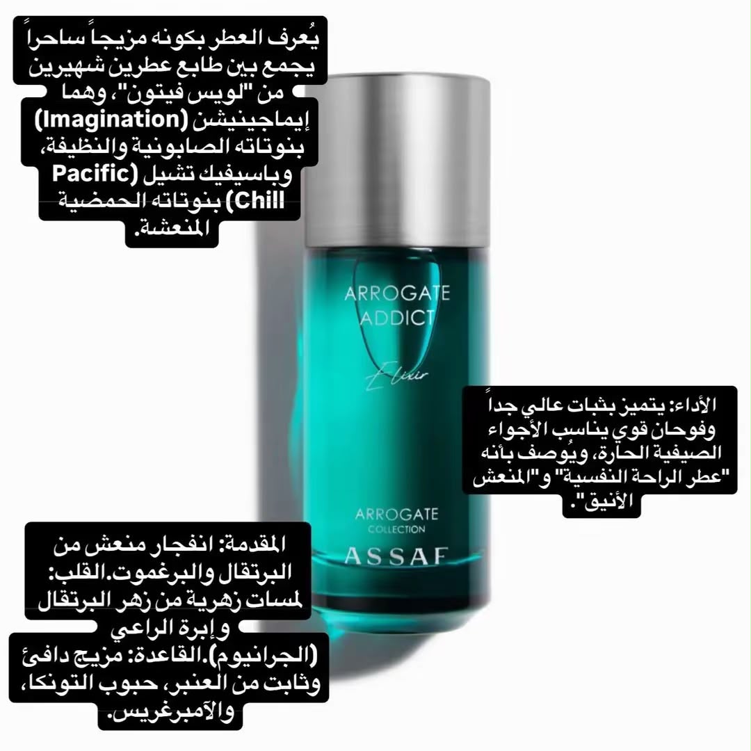 (Arrogate Addict Elixir)من عطور عساف