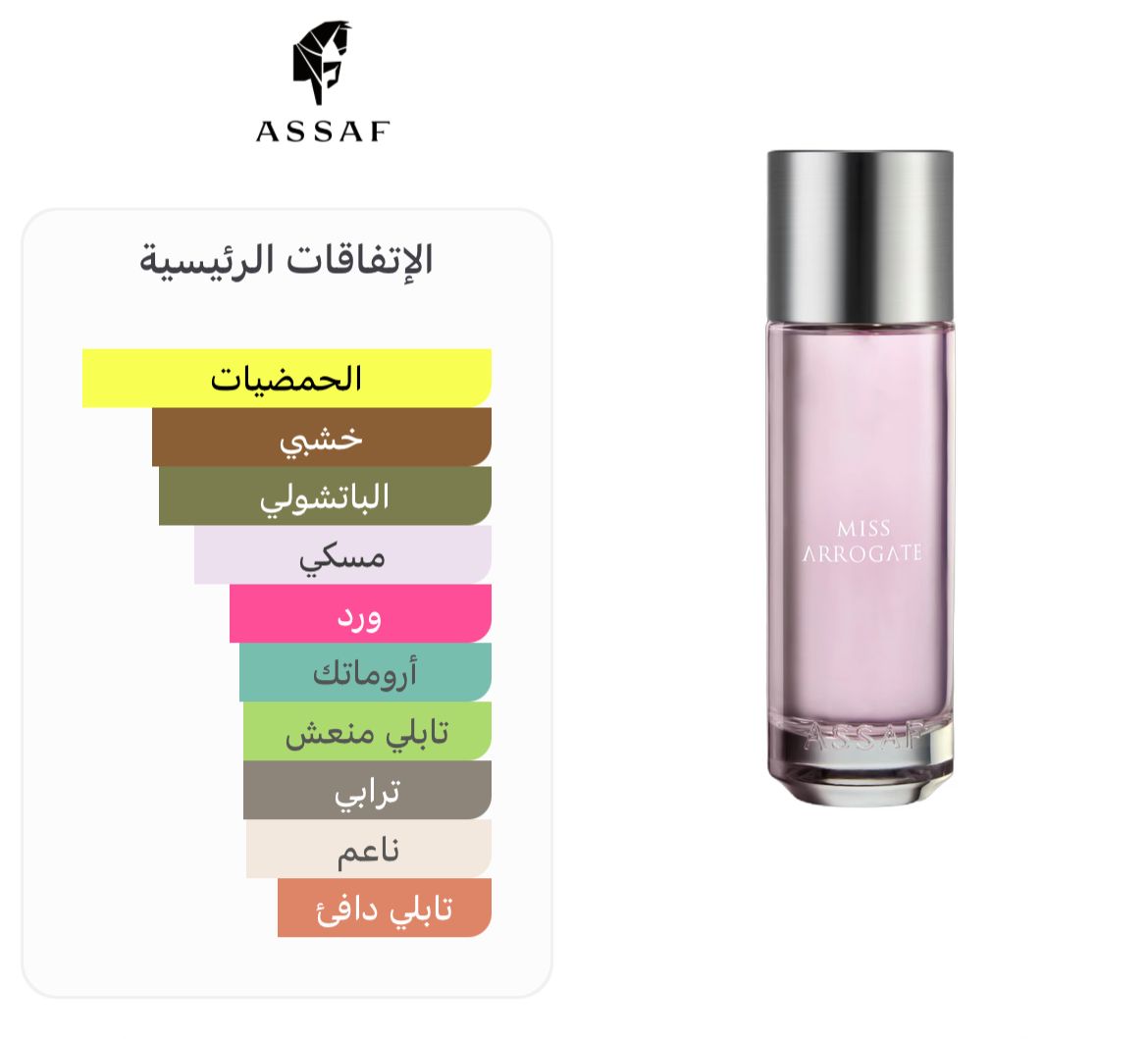 عطر مــــــــس أروقـــــــيــــــــت من عساف