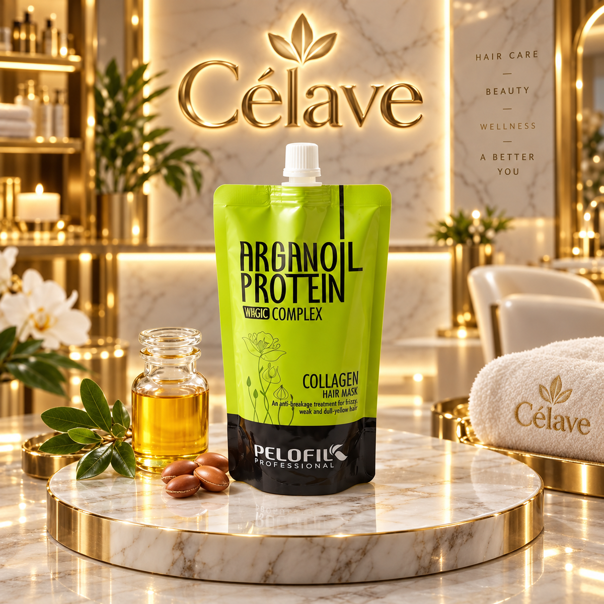 collagen Hair ماسك