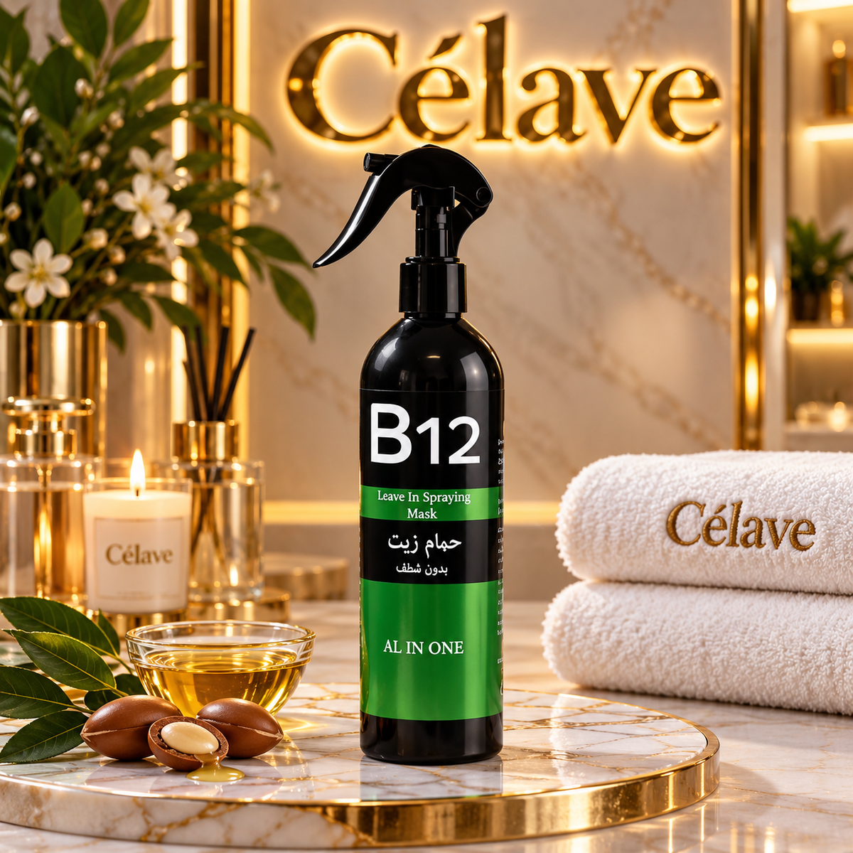 B12 حمام زيت من