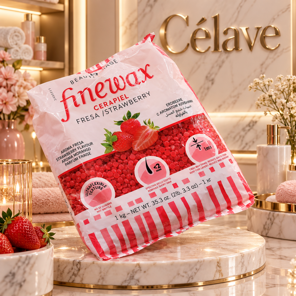 fine wax حبيبات واكس