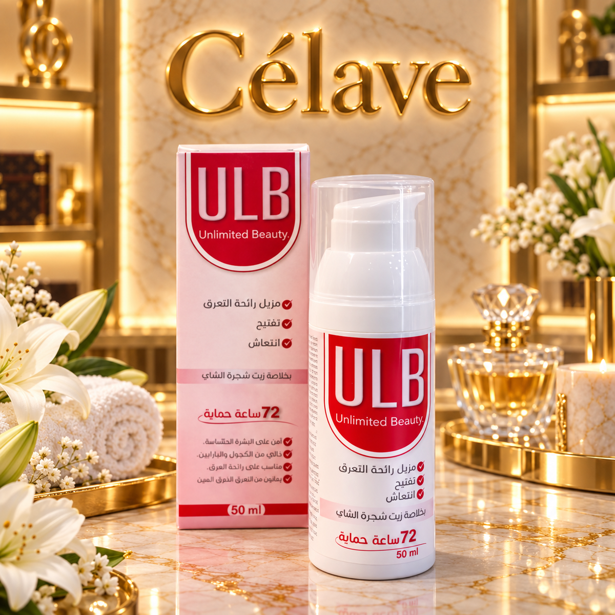 ULB كريم مزيل العرق من