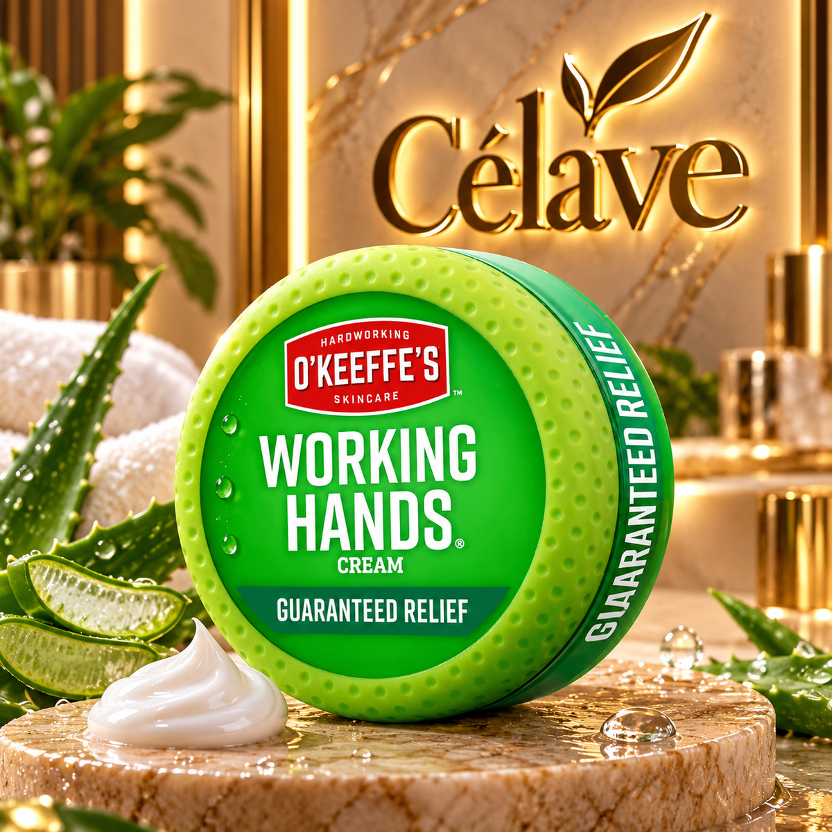 "O’keeffe’s working handكريم اليدين