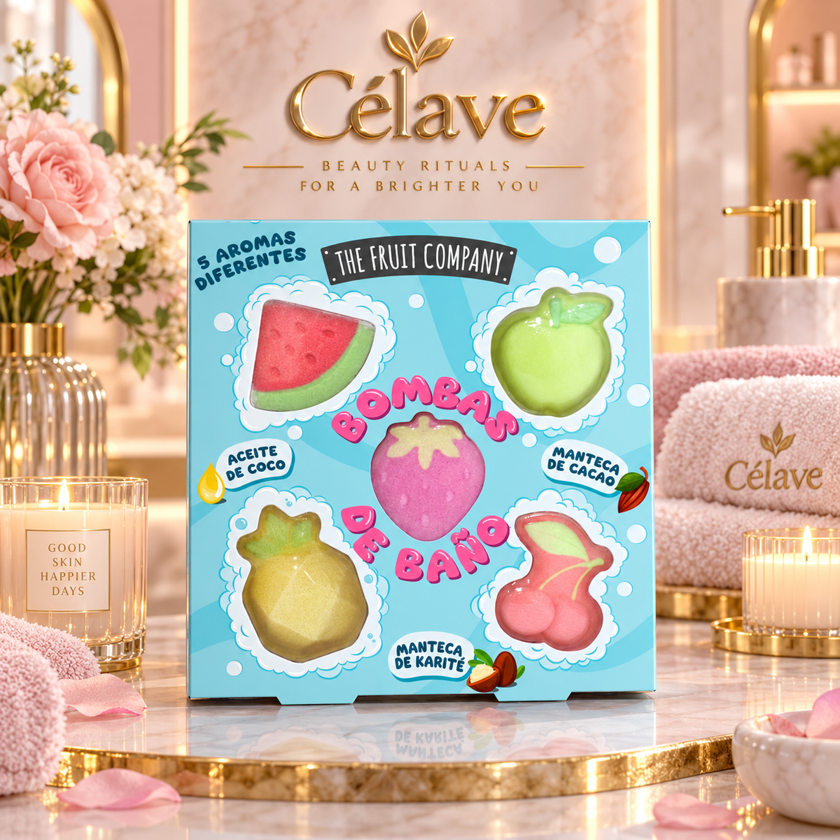 The fruit companyكرات فوارة من