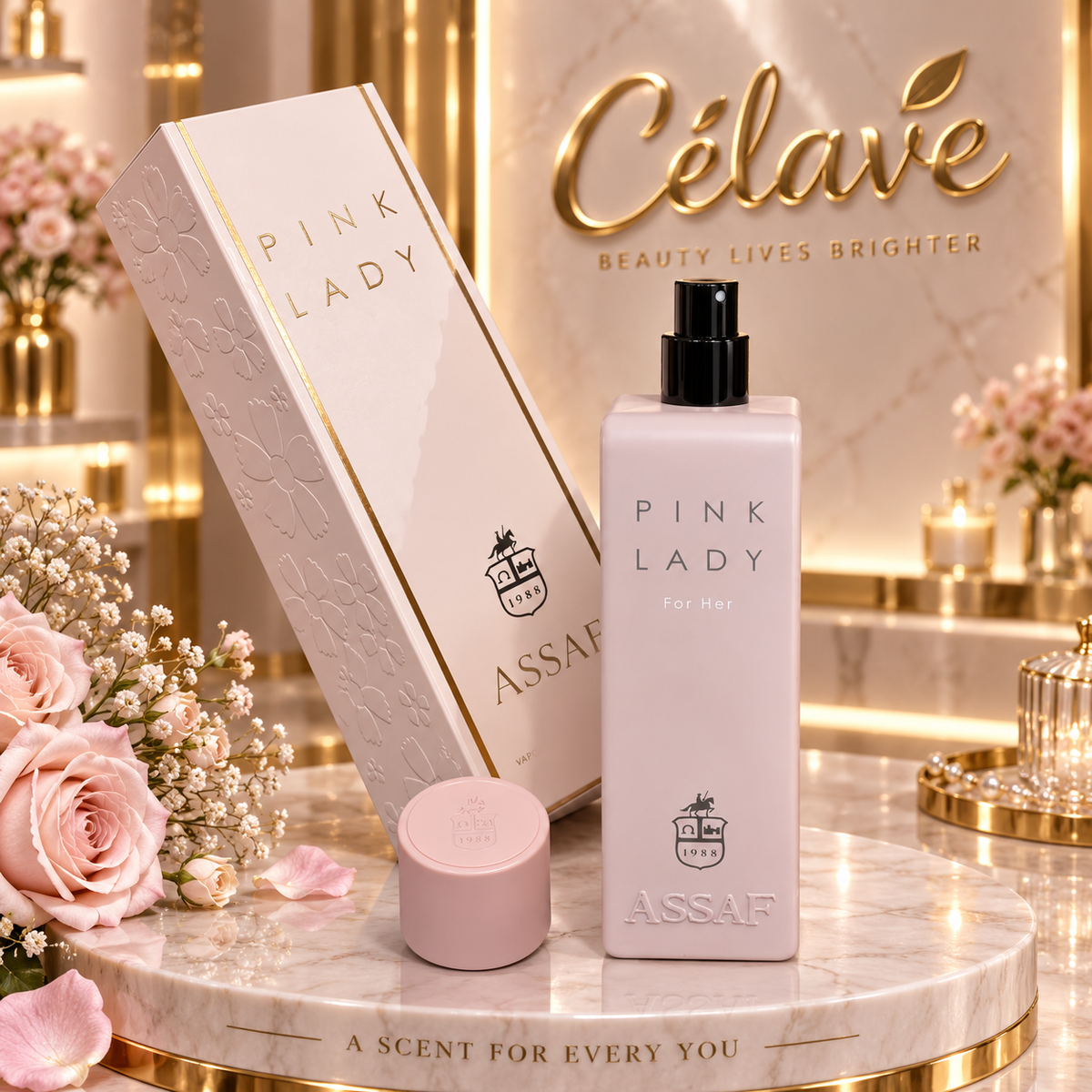 عطر"بينك ليدي" من عساف