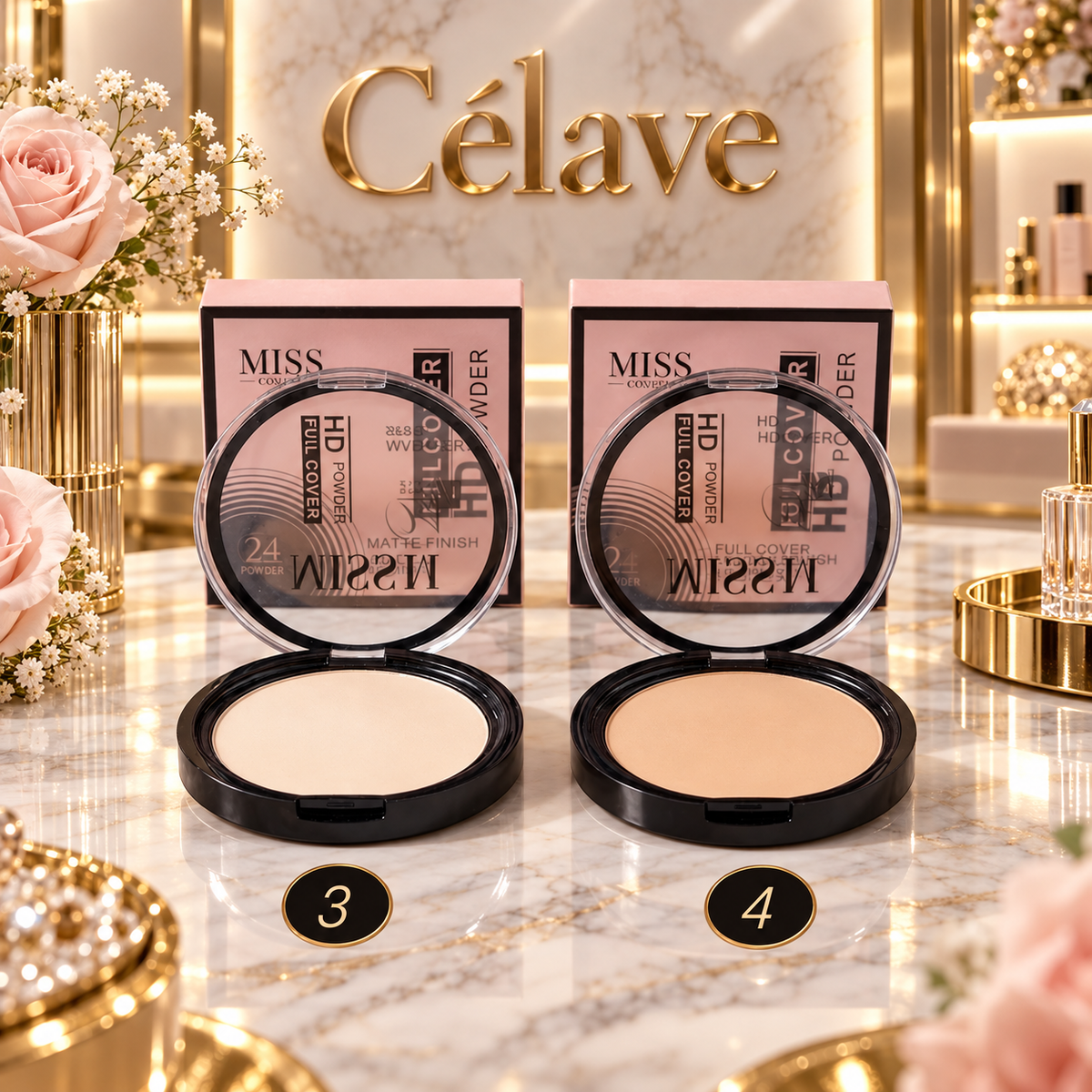 HD POWDER تغطية كاملة منMiss2m