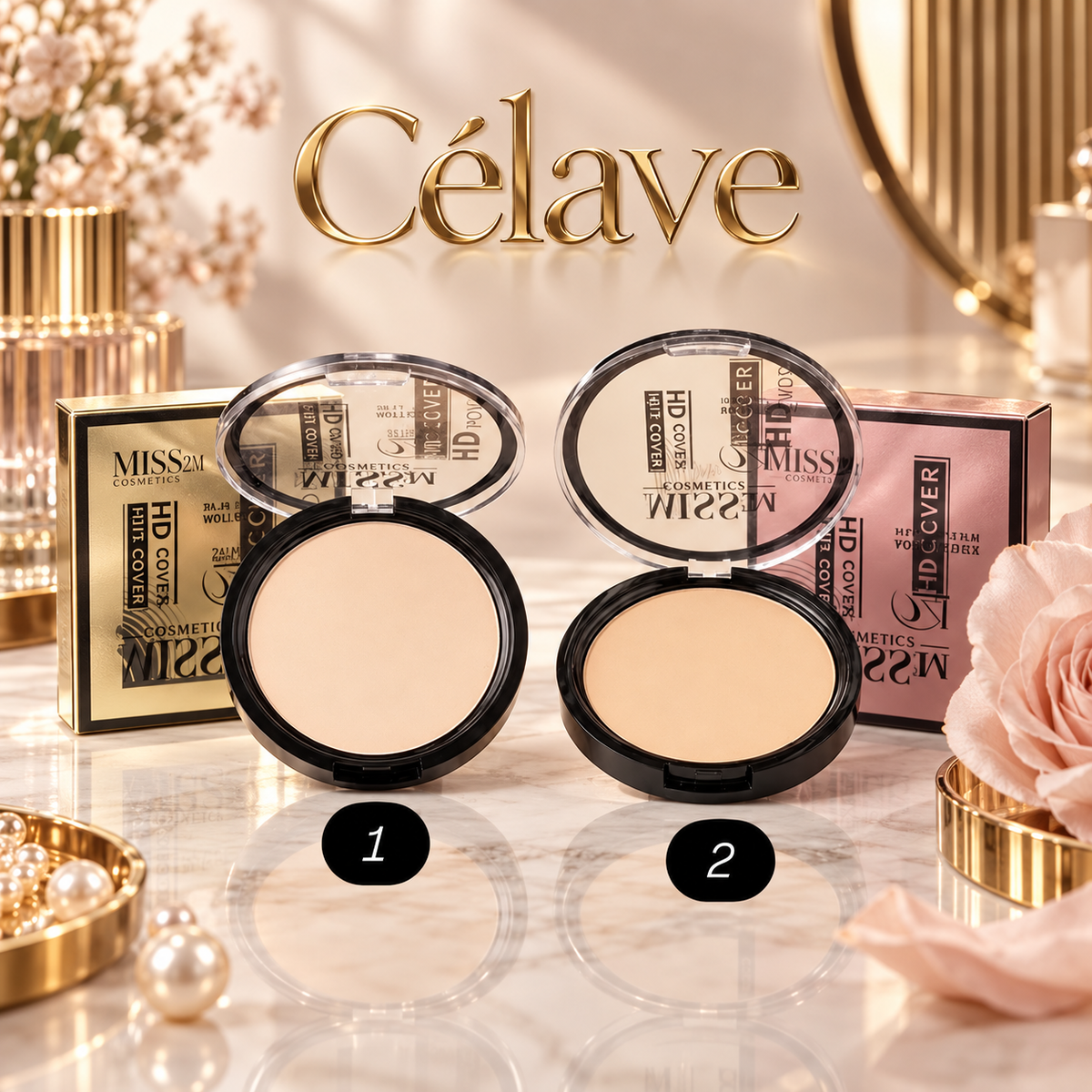 HD POWDER تغطية كاملة منMiss2m
