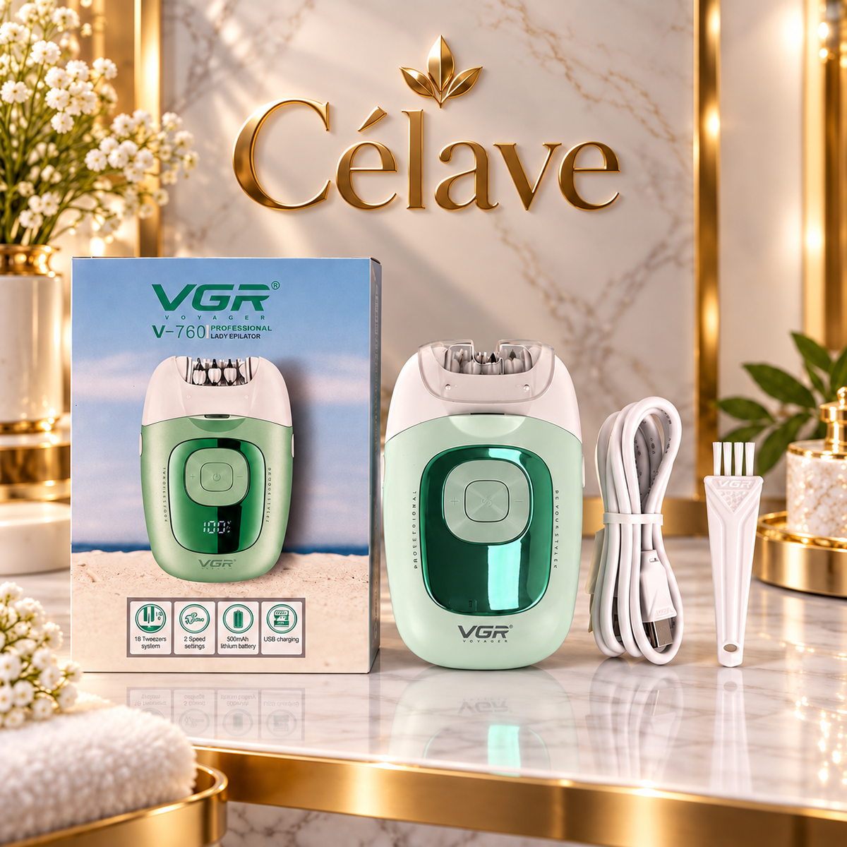 VGR جهاز ازالة الشعر من