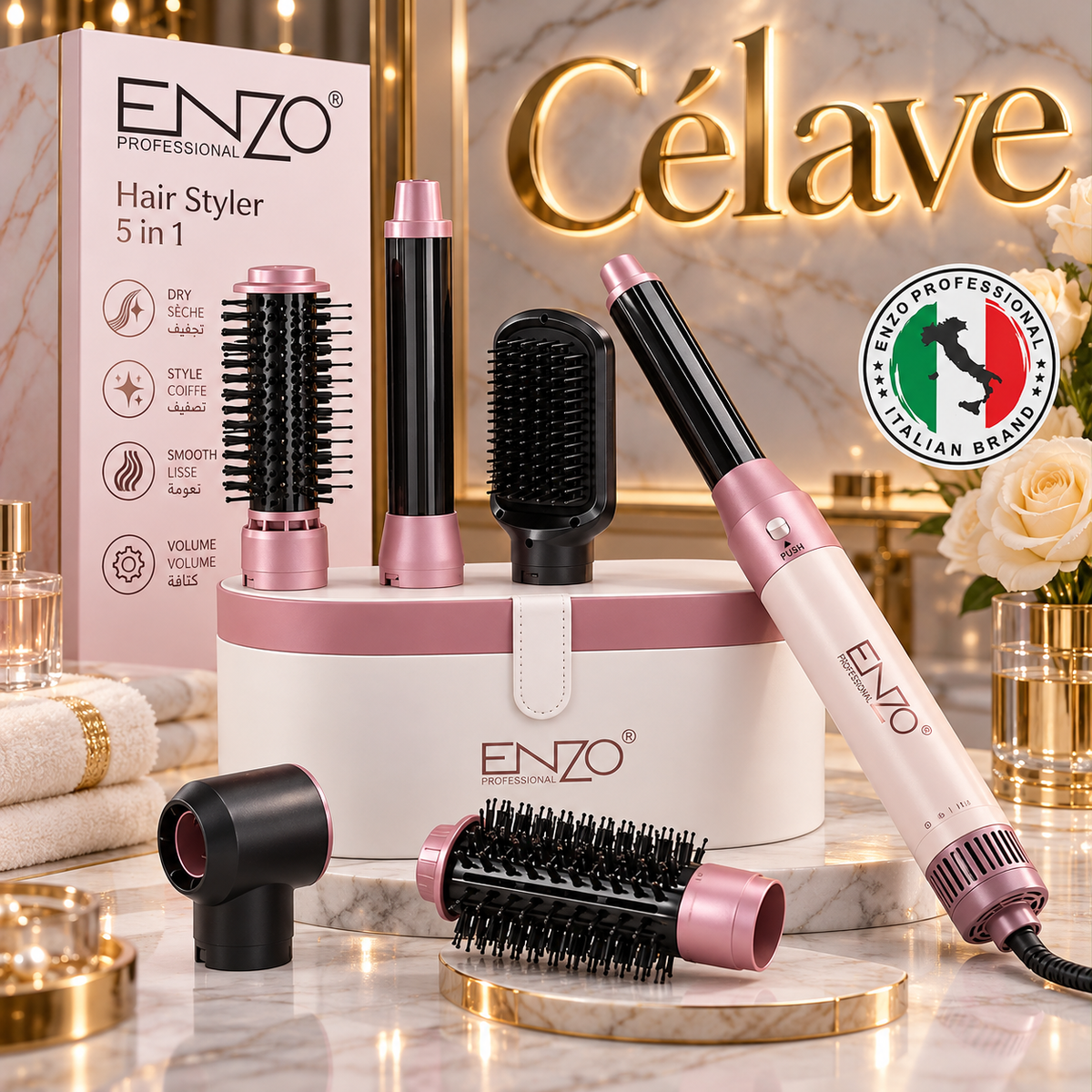 بكج تصفيف الشعر دايسون ENZO