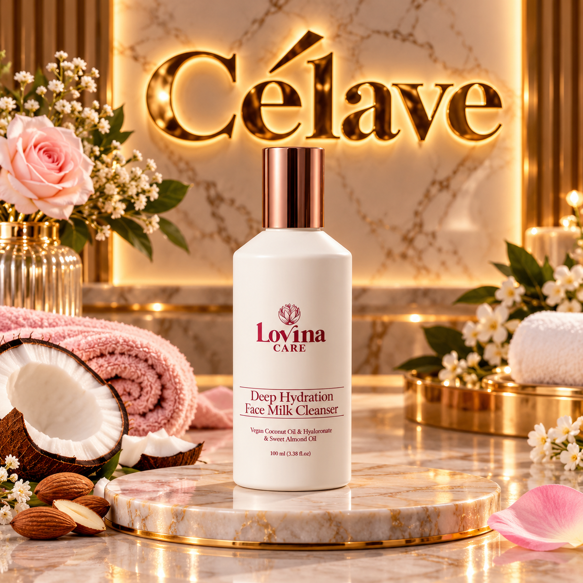 Lovina حليب البشرة من