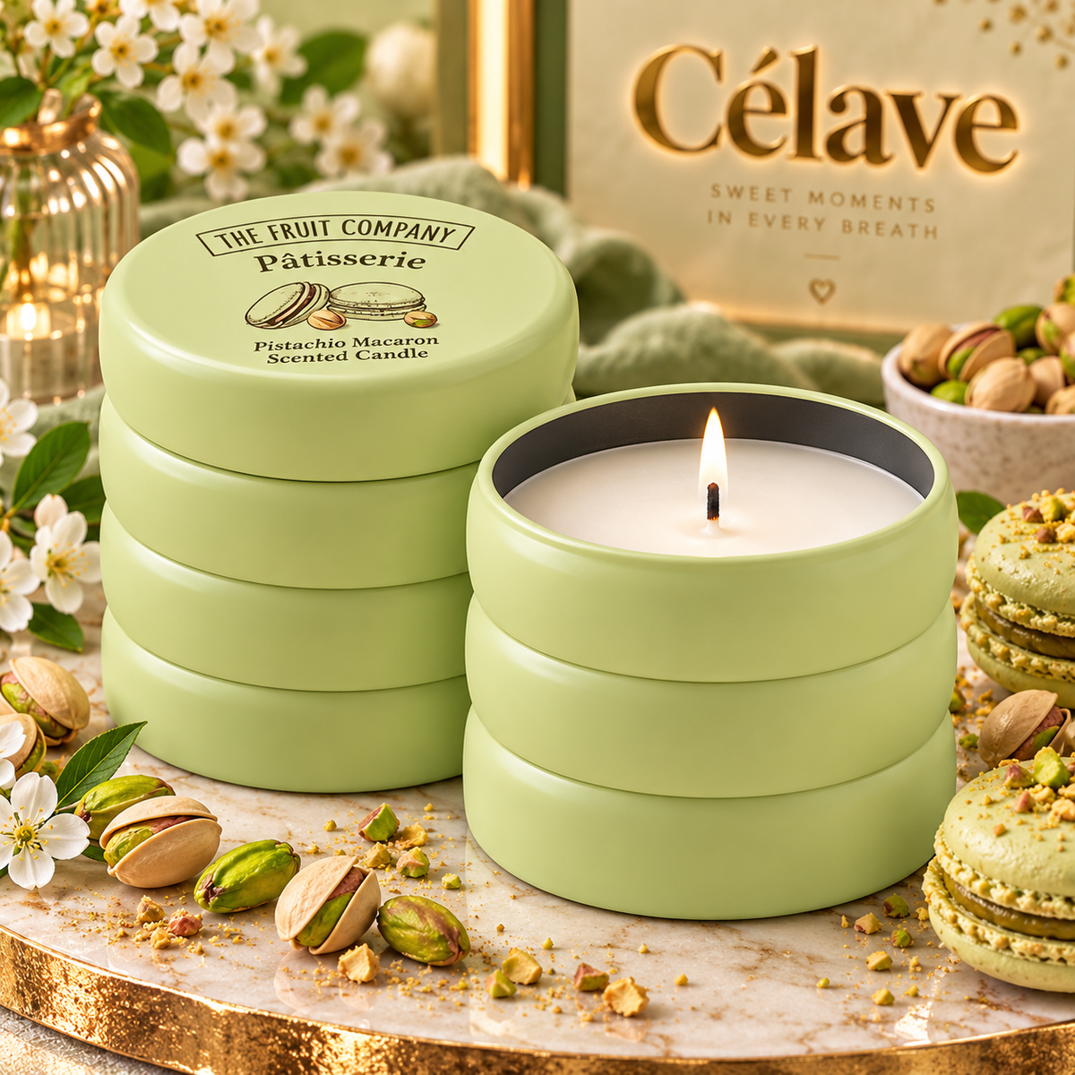 The fruit companyشمع معطر من