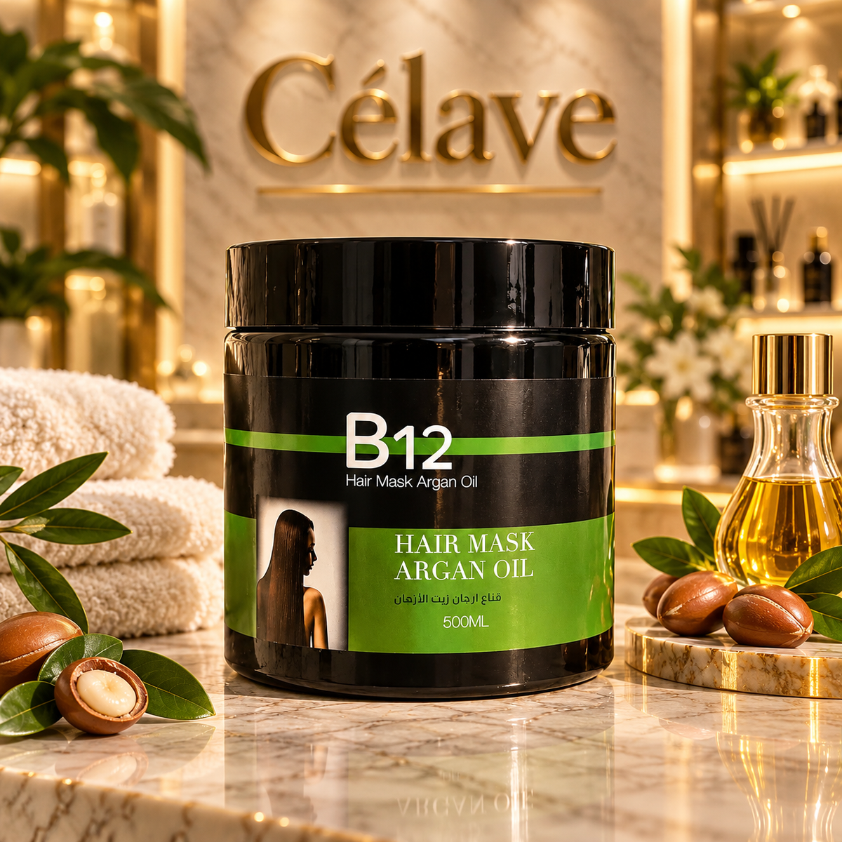 B12ماسك الشعر من